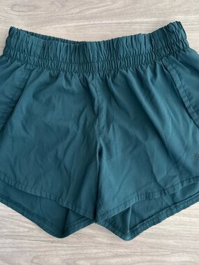 Forest Green Athleta Shorts